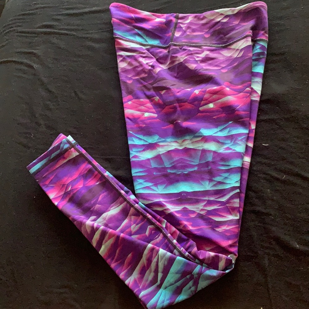 Zella women’s multicolored activewear legging size Small